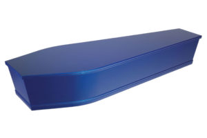 Caskets Metallic Blue
